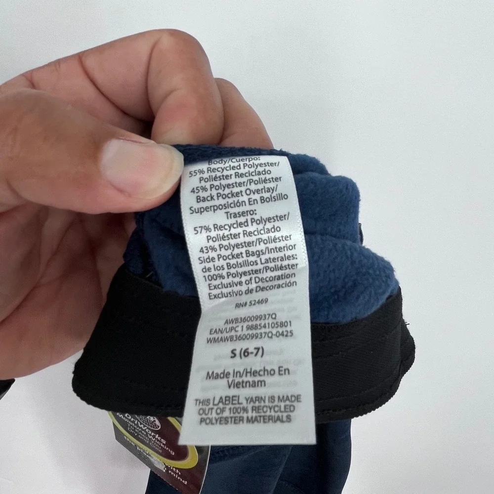 Athletic Works Jogger Pants‎ Boys Small 6-7 Blue Heather Tech Fleece DriWorks